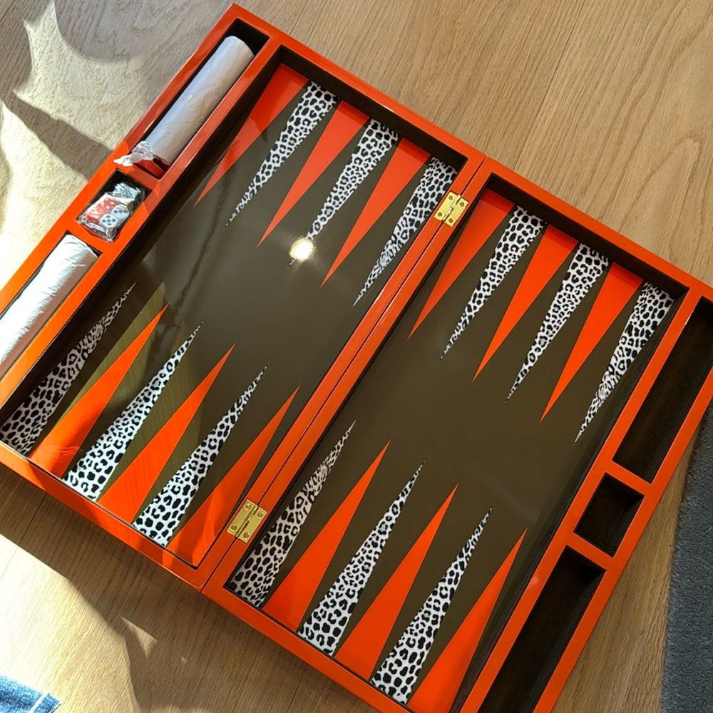 Jonathan Adler Backgammon set